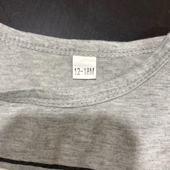 SHEIN Gray and Black Kids Matching Set Never Worn NWT - Picture 4 of 4